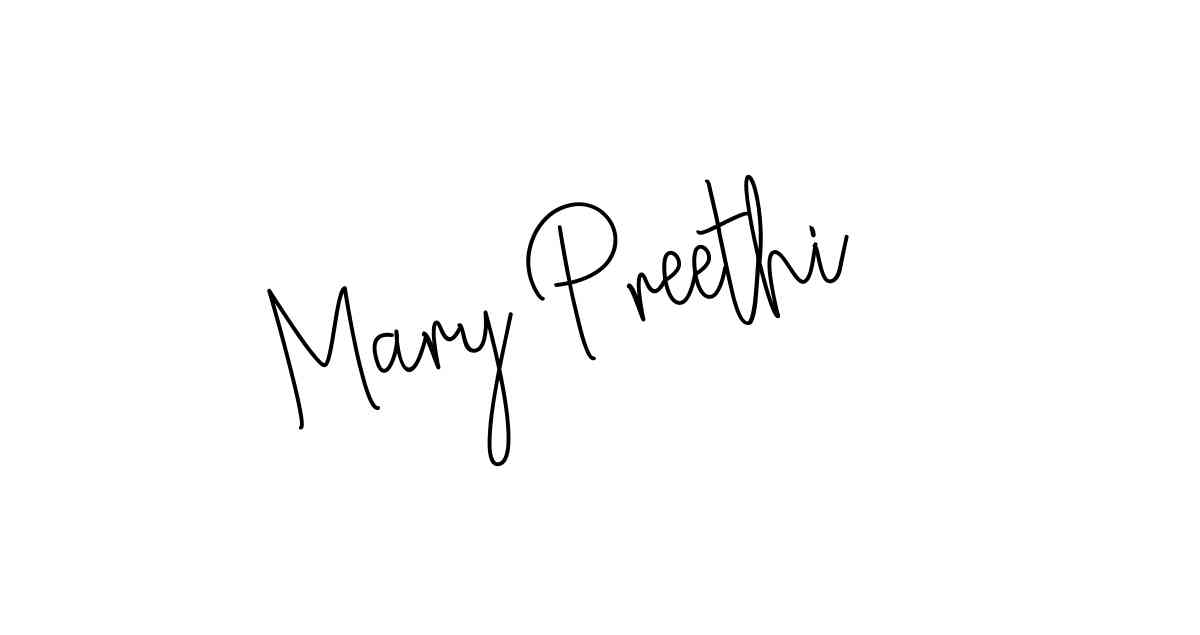 Mary Preethi name signatures